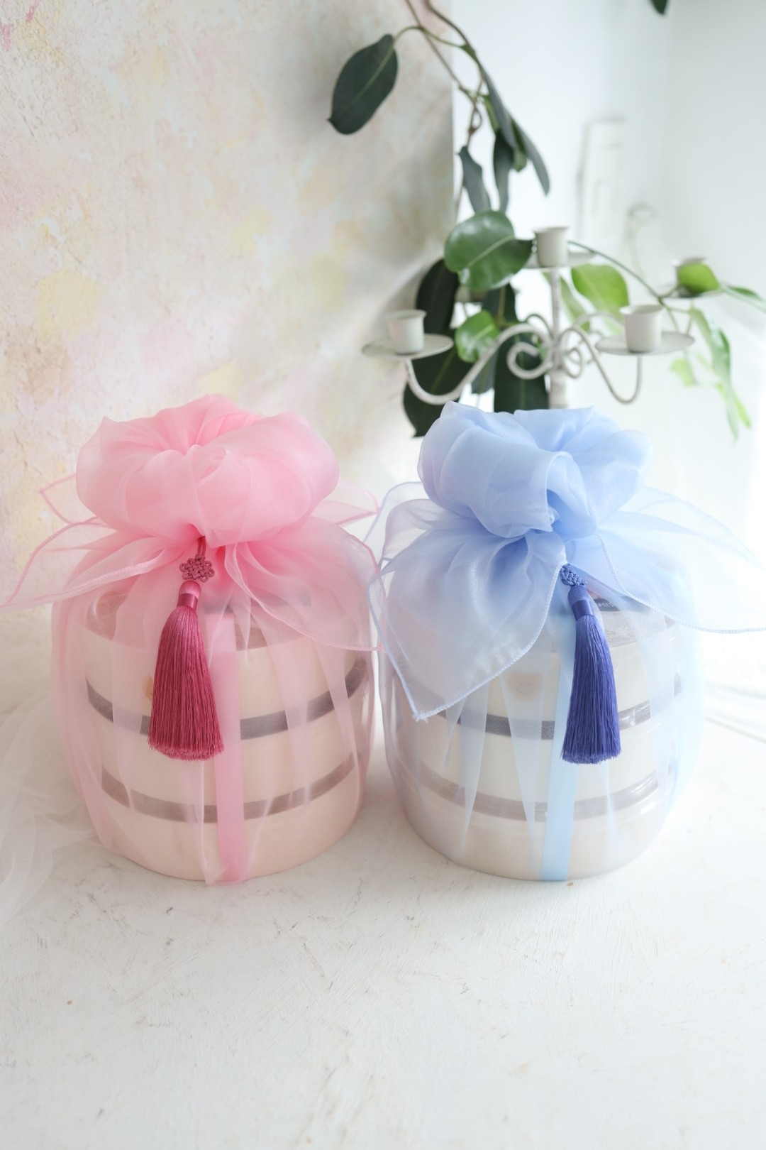 3단 보자기포장