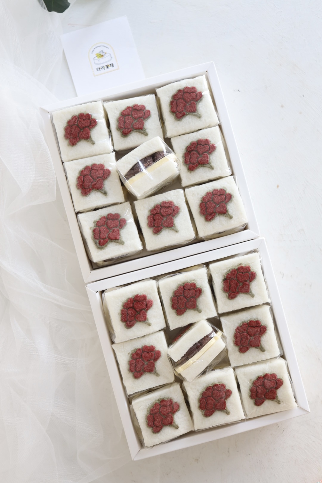 카네이션 앙버떡 2상자